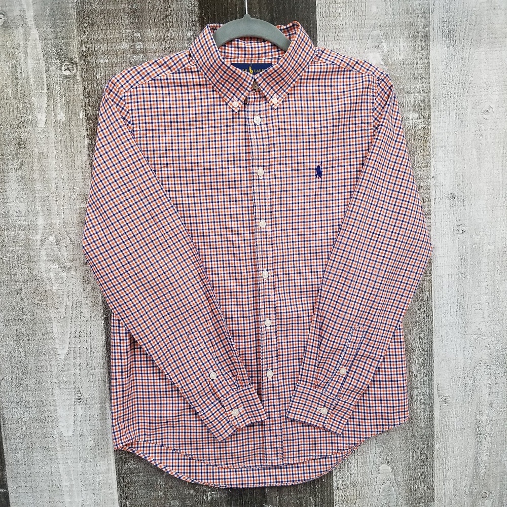 EUC Ralph Lauren Boys Size L 14-16 Shirt